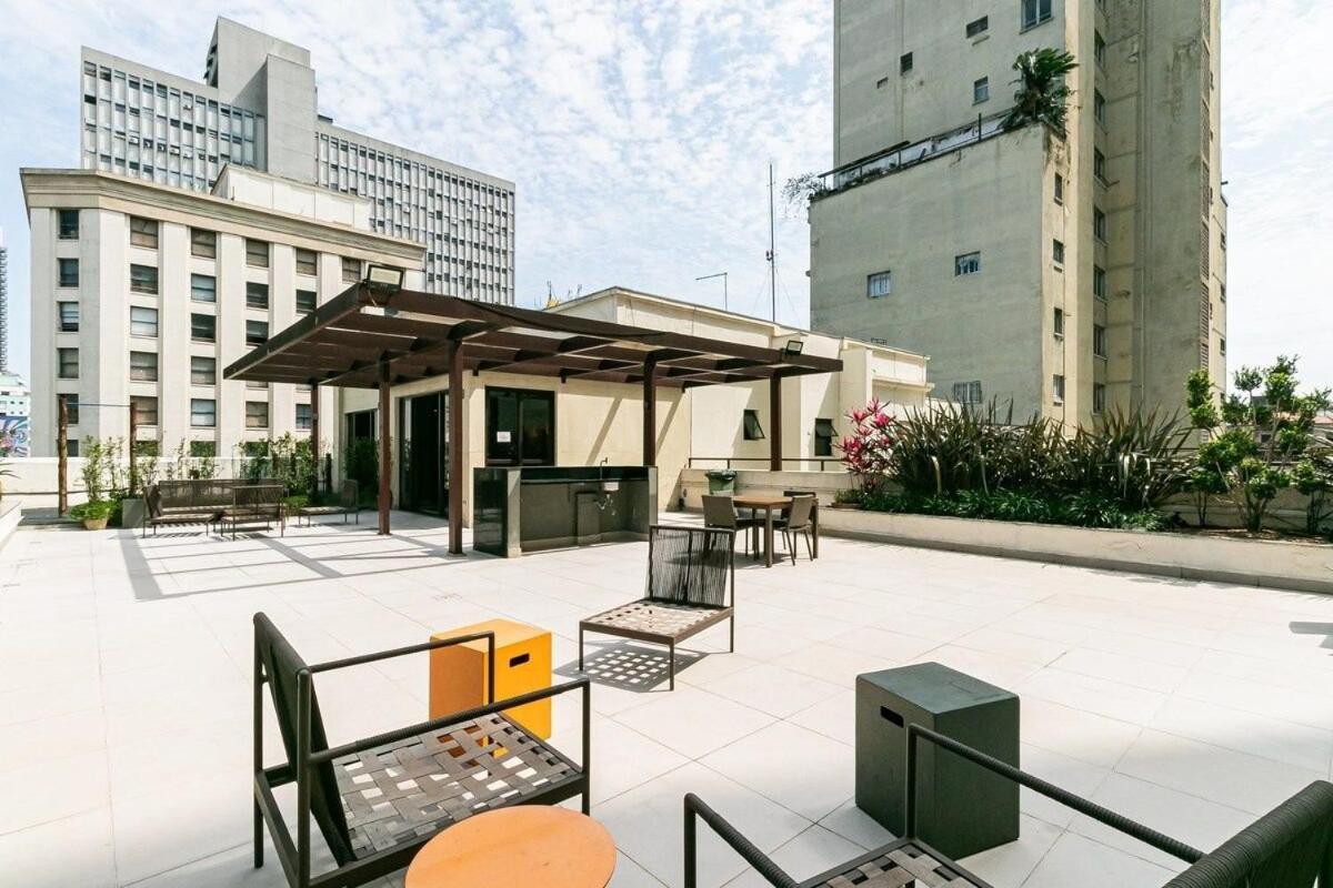 Appartement Novo E Rustico Studio No Centro-Sp/Metro Luz à São Paulo Extérieur photo