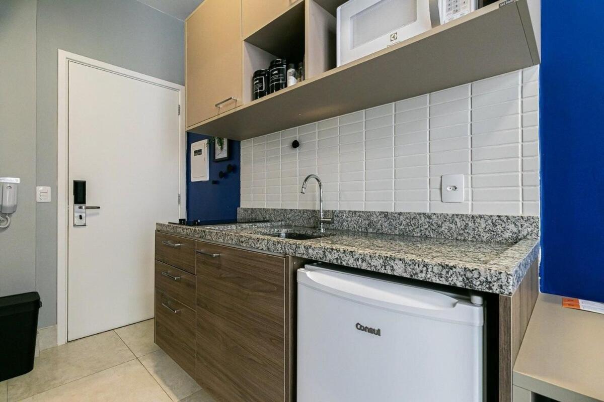 Appartement Novo E Rustico Studio No Centro-Sp/Metro Luz à São Paulo Extérieur photo